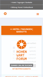 Mobile Screenshot of hohenwart.de